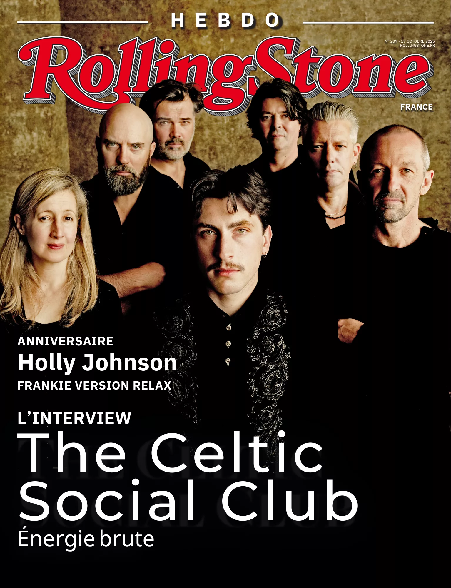 The Celtic Social Club à la une de Rolling Stone France