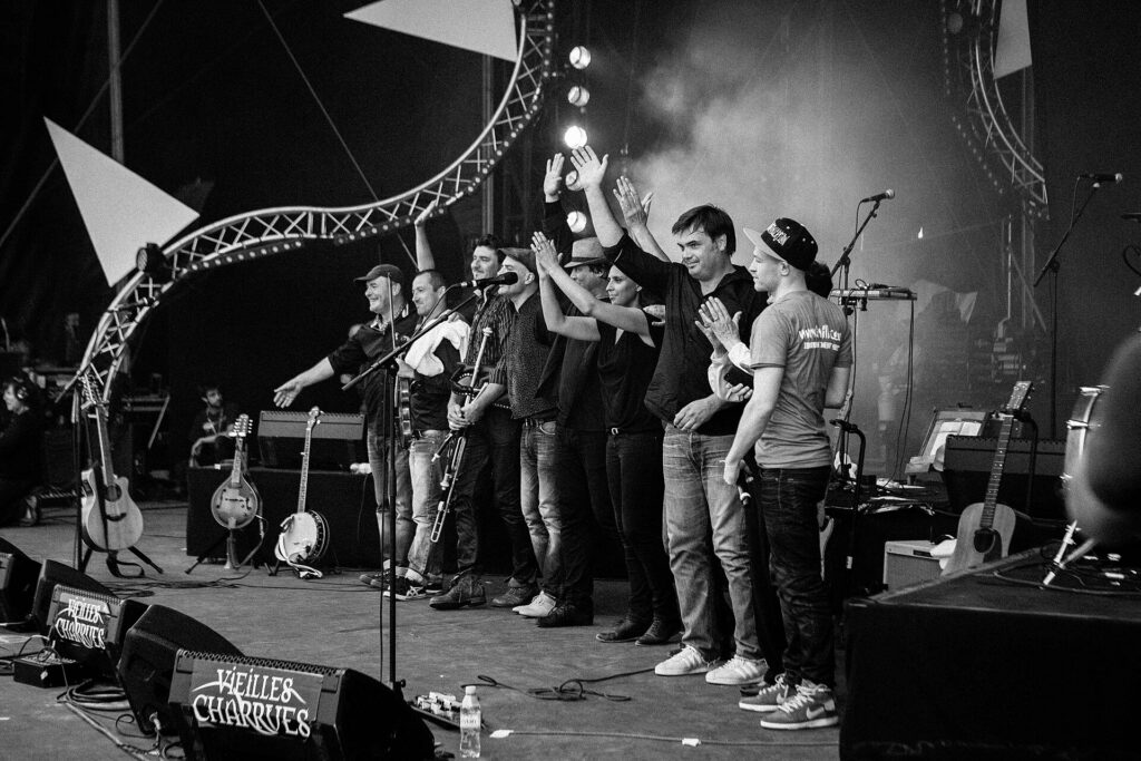 The Celtic Social Club aux Vieilles Charrues 2014, scène Kerouac